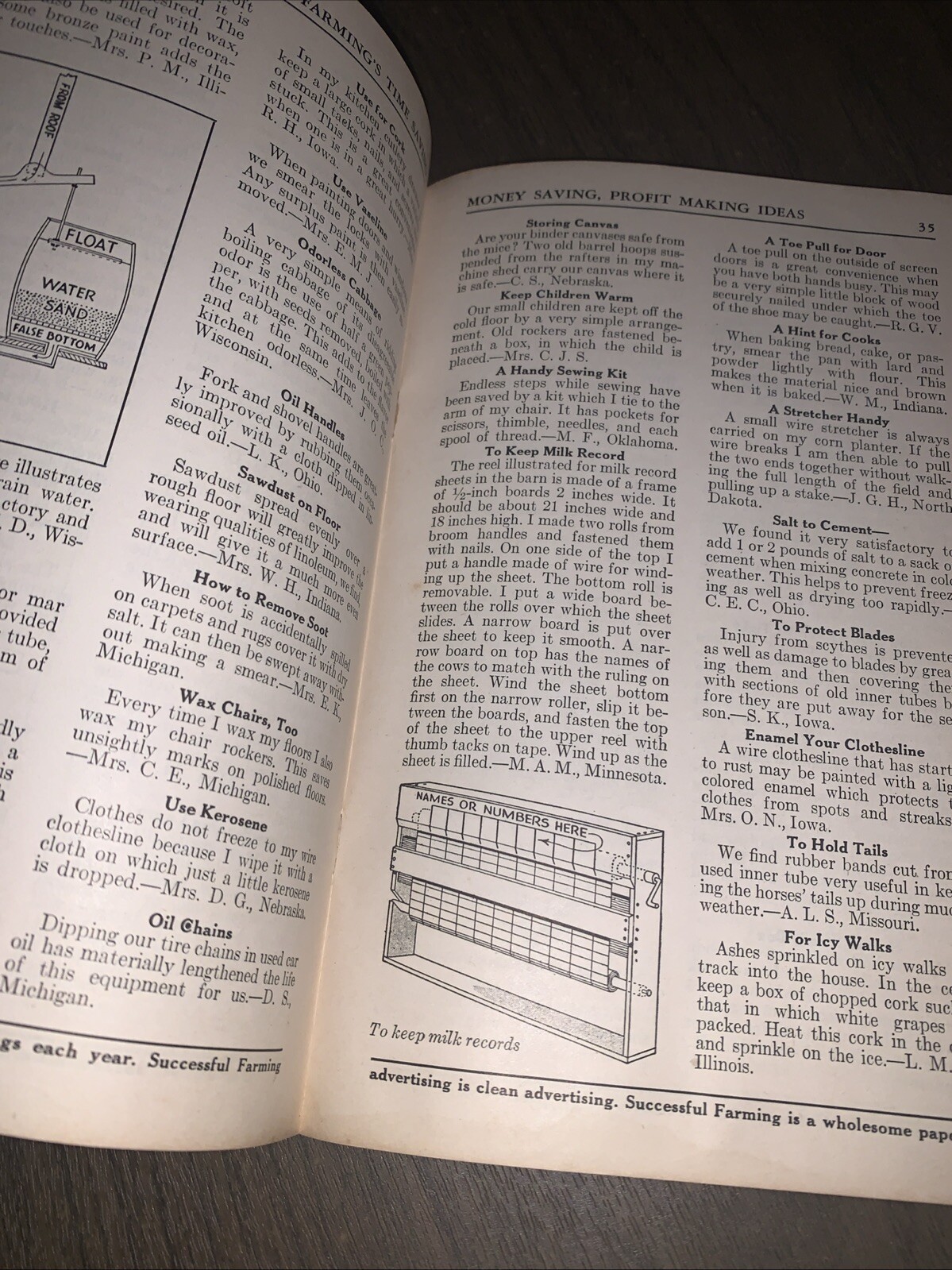 Vtg Successful Farming Magazine How to Save Time Save Money & Make Profits 1933