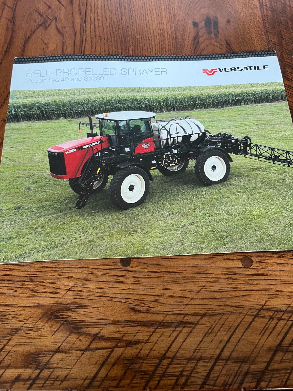 Versatile SX240 SX280 Sprayer Brochure FCCA