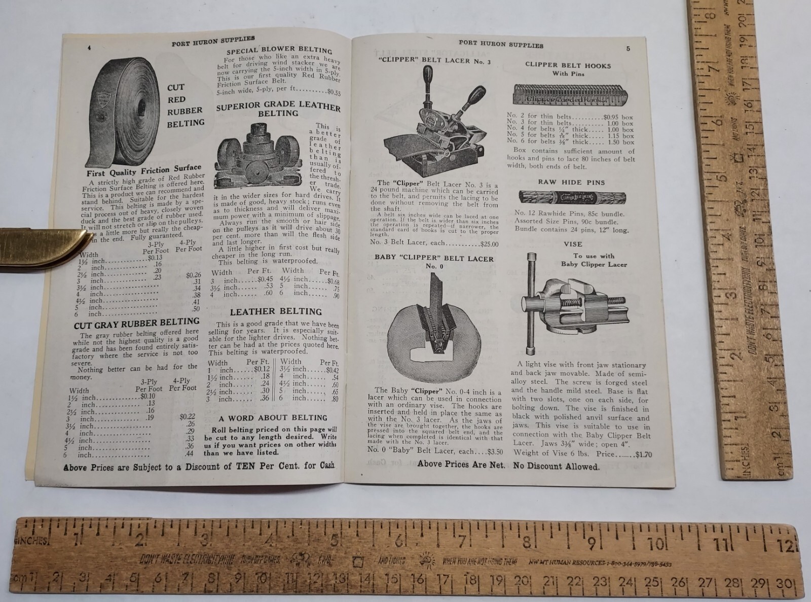 1929 – SUPPLY CATALOG – PORT HURON – 33d Year Book – listing #7379