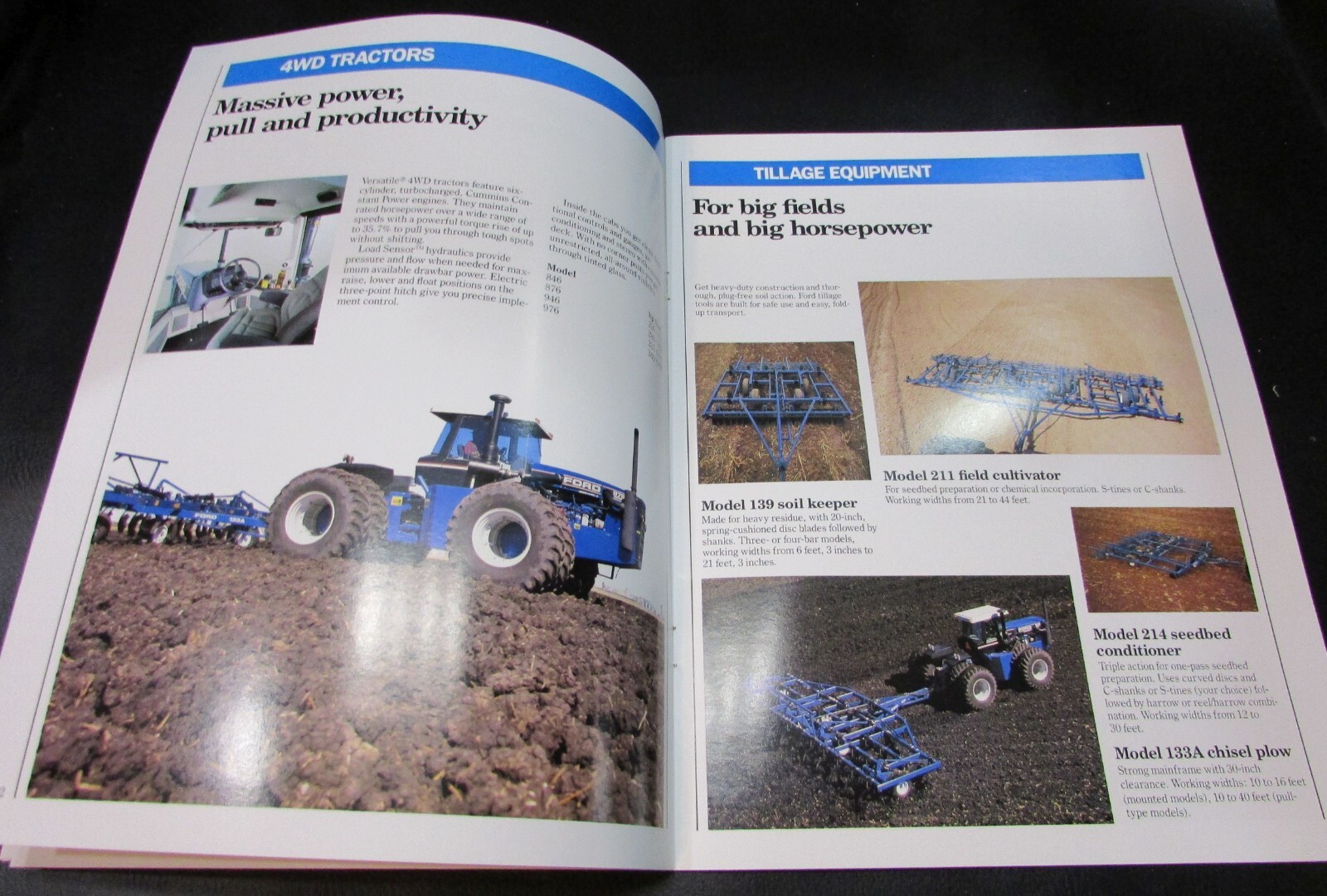 1990 Ford New Holland Farm Equip Buyers Guide Tractor Combine Hay Garden Tillage