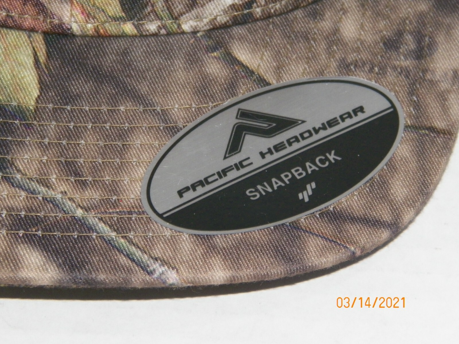 RIVERWEST PROCESSING CALIFORNIA ALMOND ORCHARD SNAPBACK TRUCKER HAT ~PRE-OWNED~