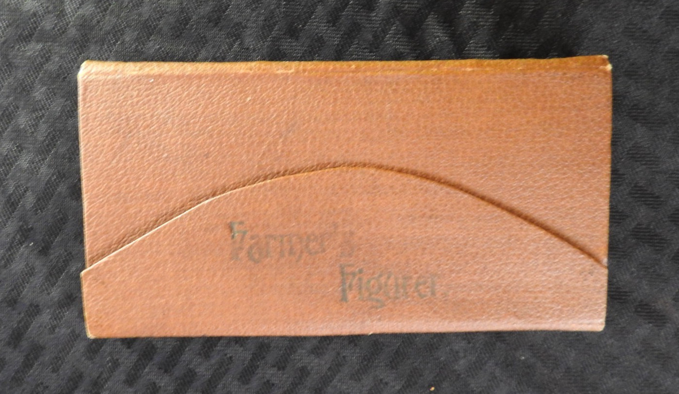 JOSHUA ATWATER&rsquo;S American Farmers Figurer Antique 1901 Booklet Joshua Creston IA
