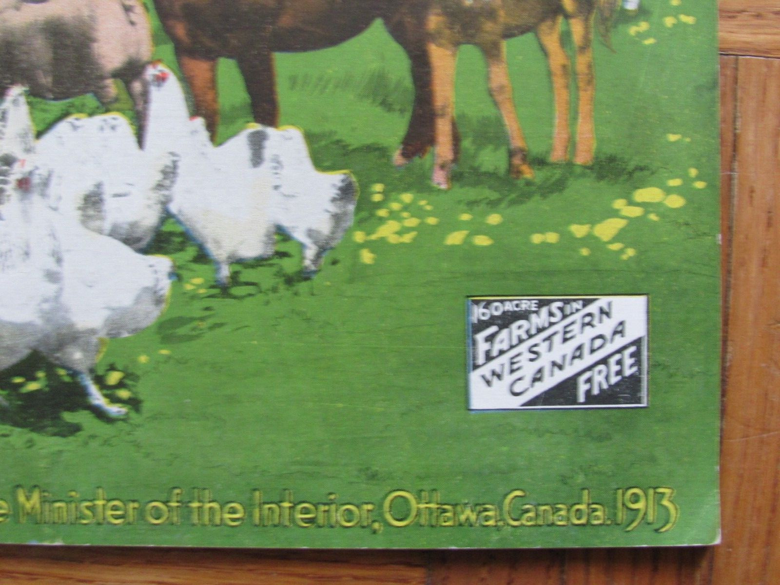 1913 WEST CANADA RANCHING DAIRY FARMLAND MAGAZINE GOVERNMENT OTTAWA WITH MAPS