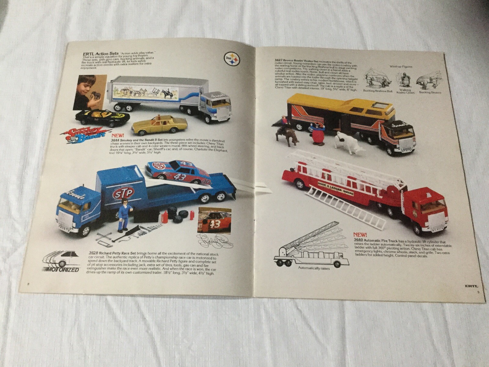 Joseph L. Ertl Steel And Die- Cast Toys 32 Pages Sales Brochure