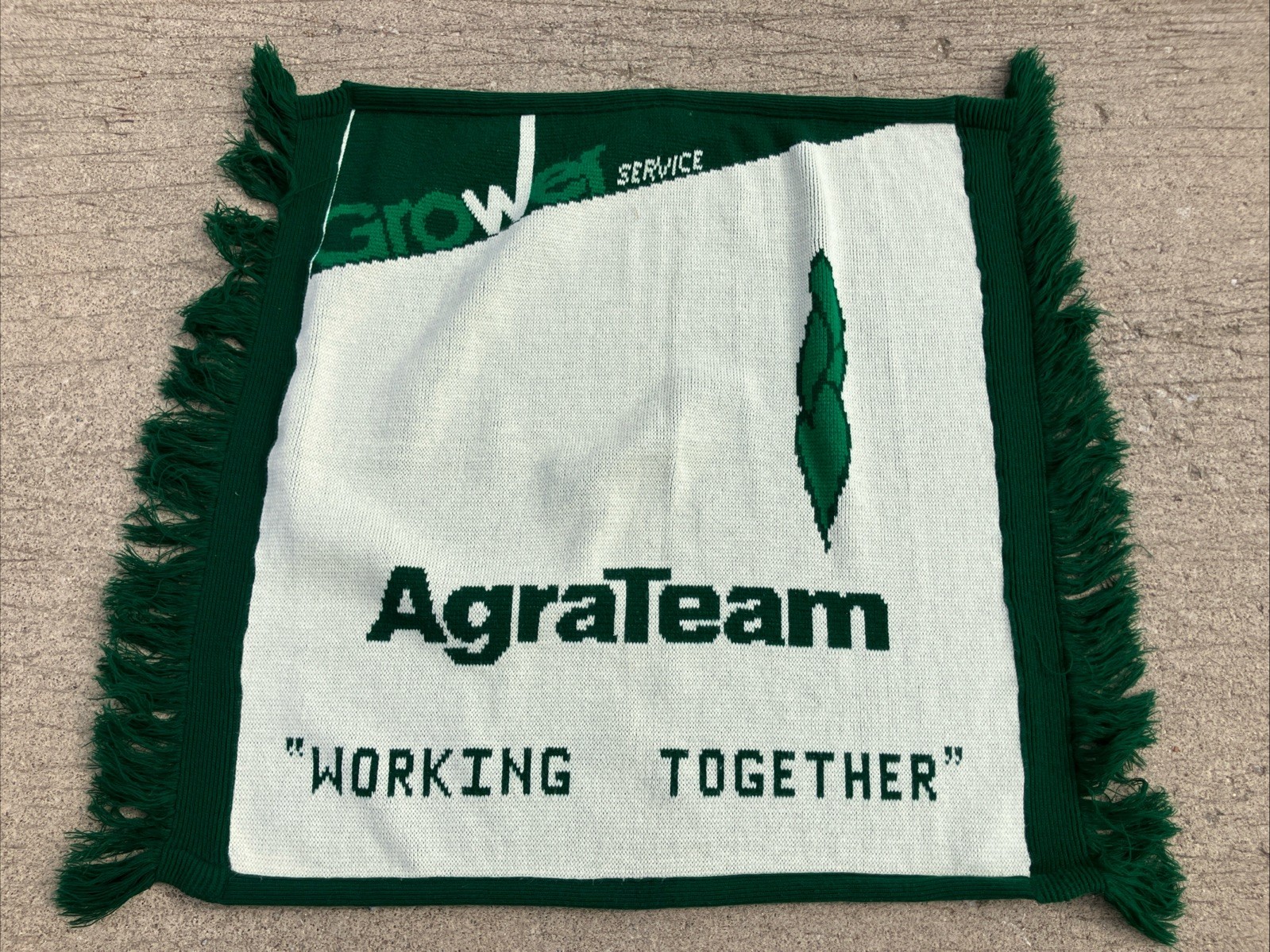 West Chemicals Technologies AgraTeam Throw Blanket Working Together 44&Prime; x 40&Prime;