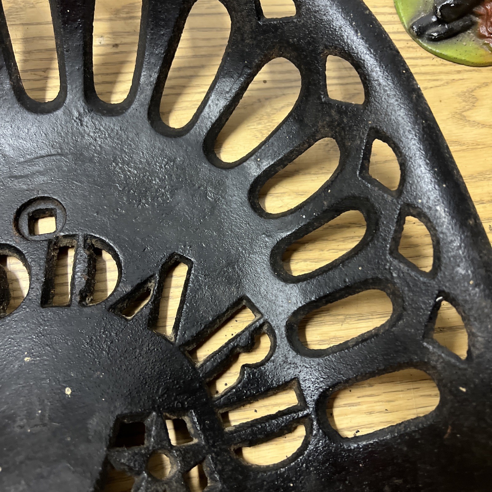 Vintage Stoddard Cast Iron Tractor Seat Antique Farm Tools Equipment