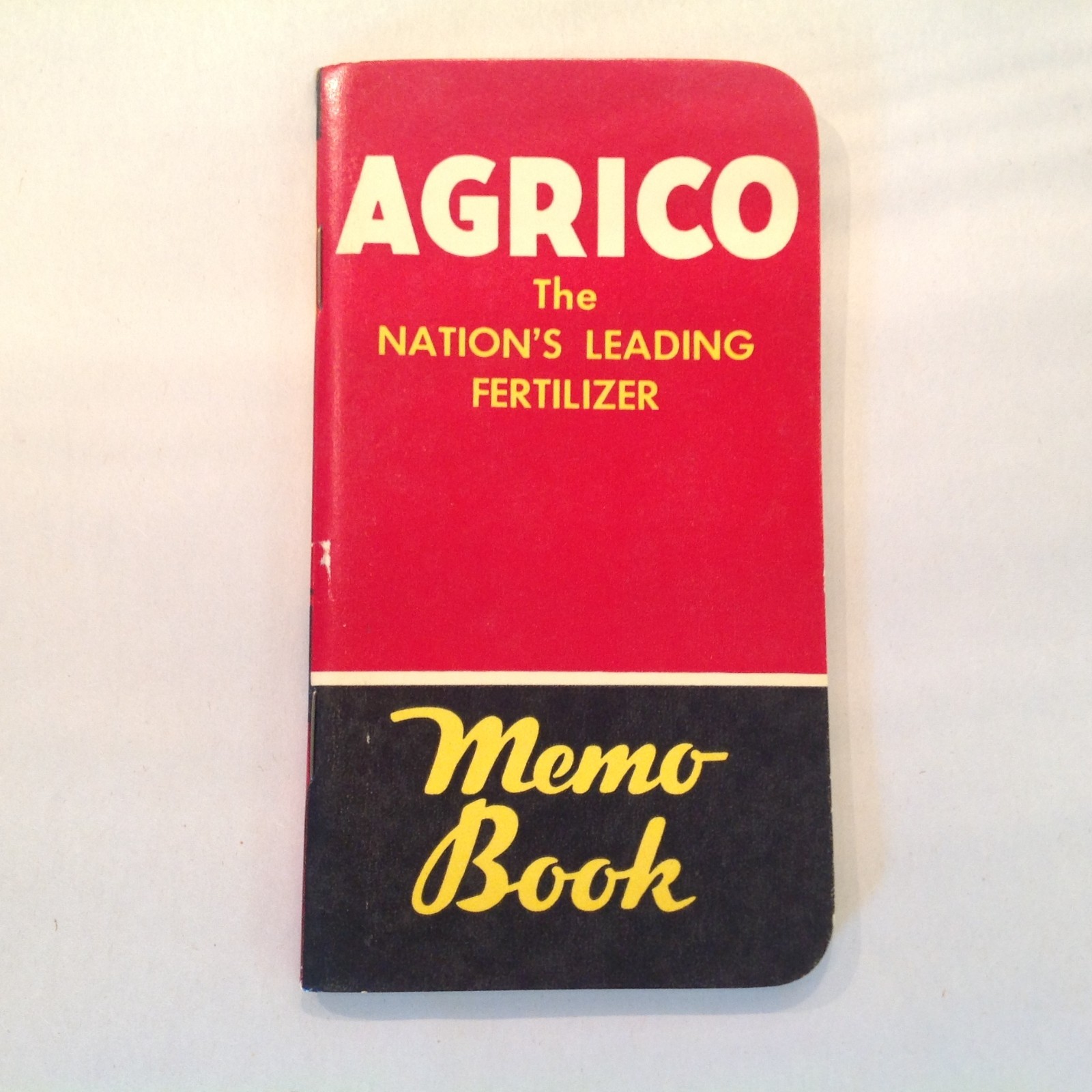 Vintage 1954 Agrico Fertilizer Memo Book Advert Michigan Farmer Testimonials MI