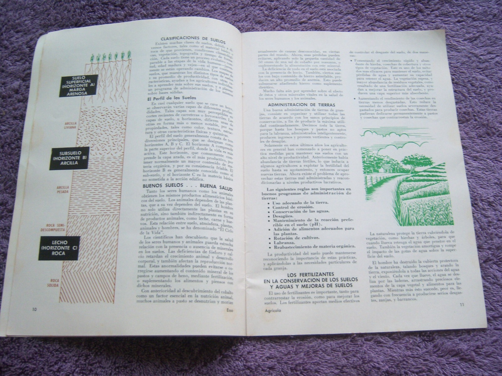 ESSO AGRICOLA SPANISH LANGUAGE BOOKLETS Farming Agriculture