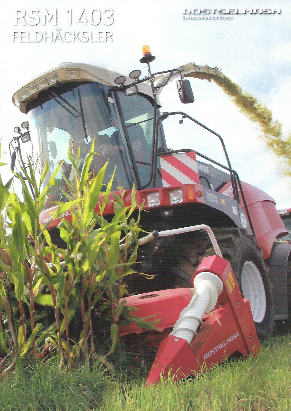Farm Equipment Brochure – Rostselmash – RSM 1403 – c2015 GERMAN lang (F7603)