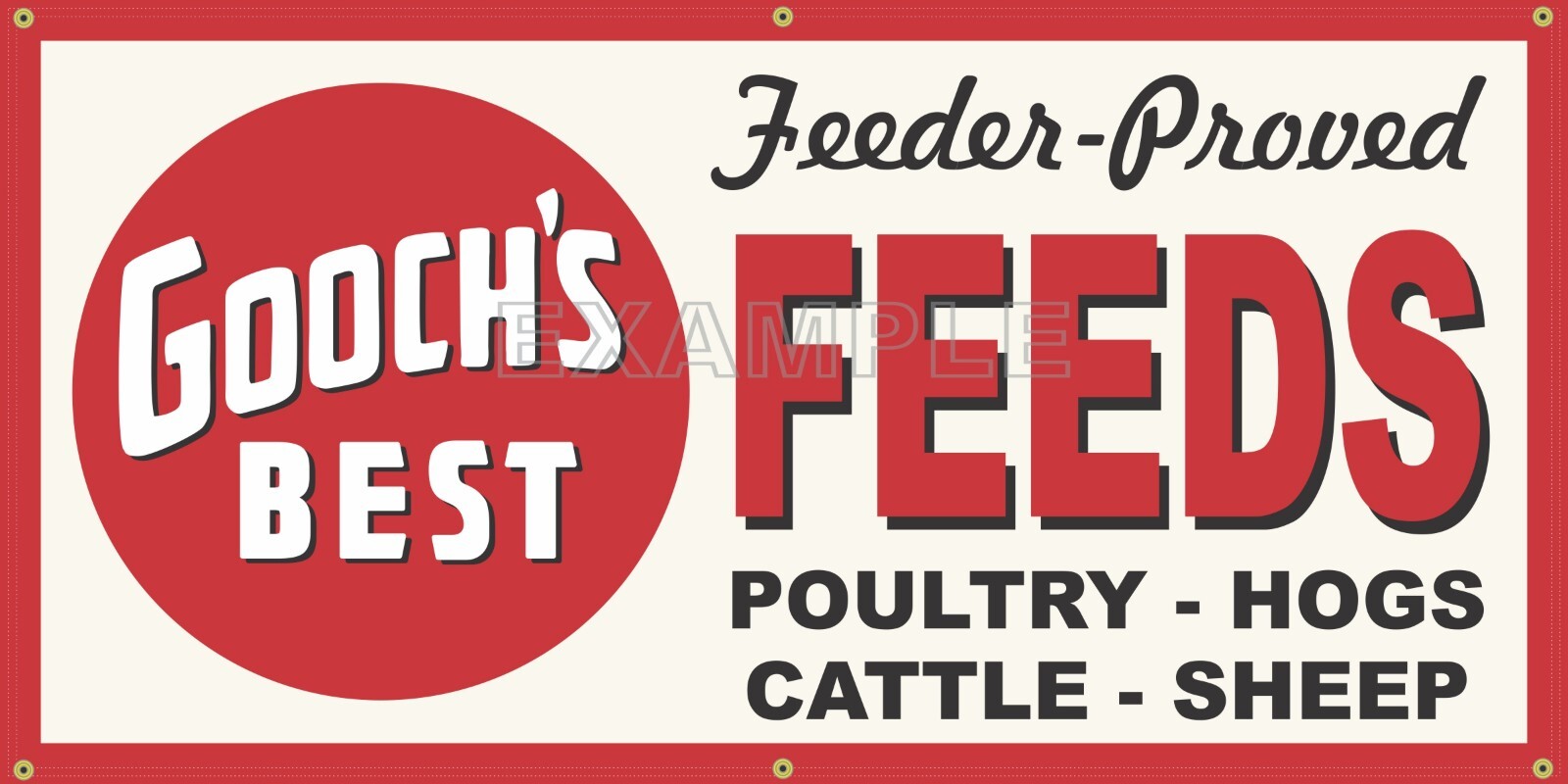 BUILD YOUR OWN GROUP COMPETITION RODEO ARENA SIGN REMAKE BANNER SIZE CHOICES