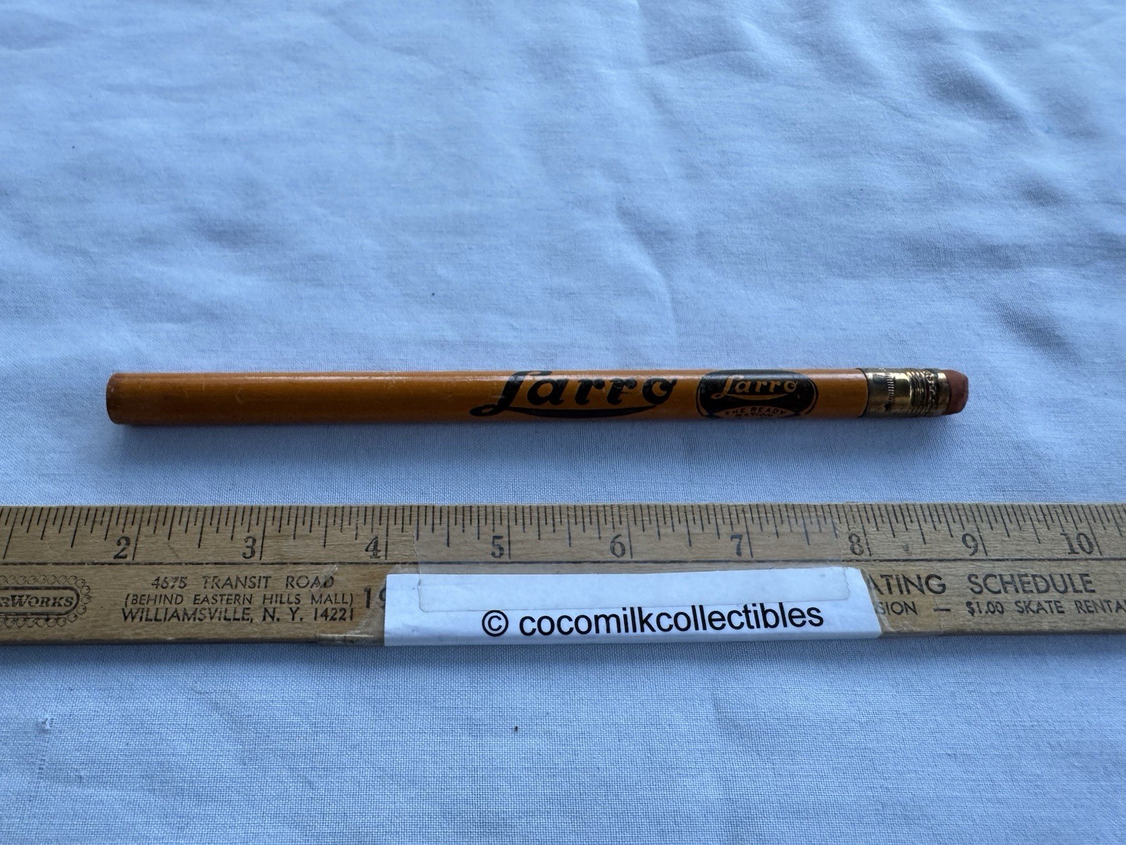 1940&rsquo;s Large Pencil Larro Dairy Cow Larrowe Milling Co Detroit Michigan Farming