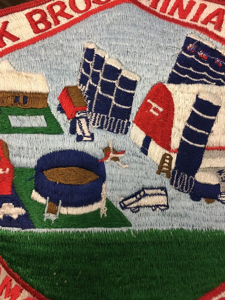Vintage Patch Fredrick Bros Miniature Farms Oconomowoc, Wi. Large 9&Prime; X 7 1/2&Prime;