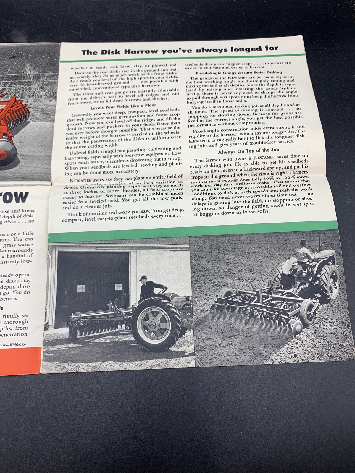 Original 1940’s Kewanee Machinery & Conveyor Brochure/Catalog Mailer-16 Pages