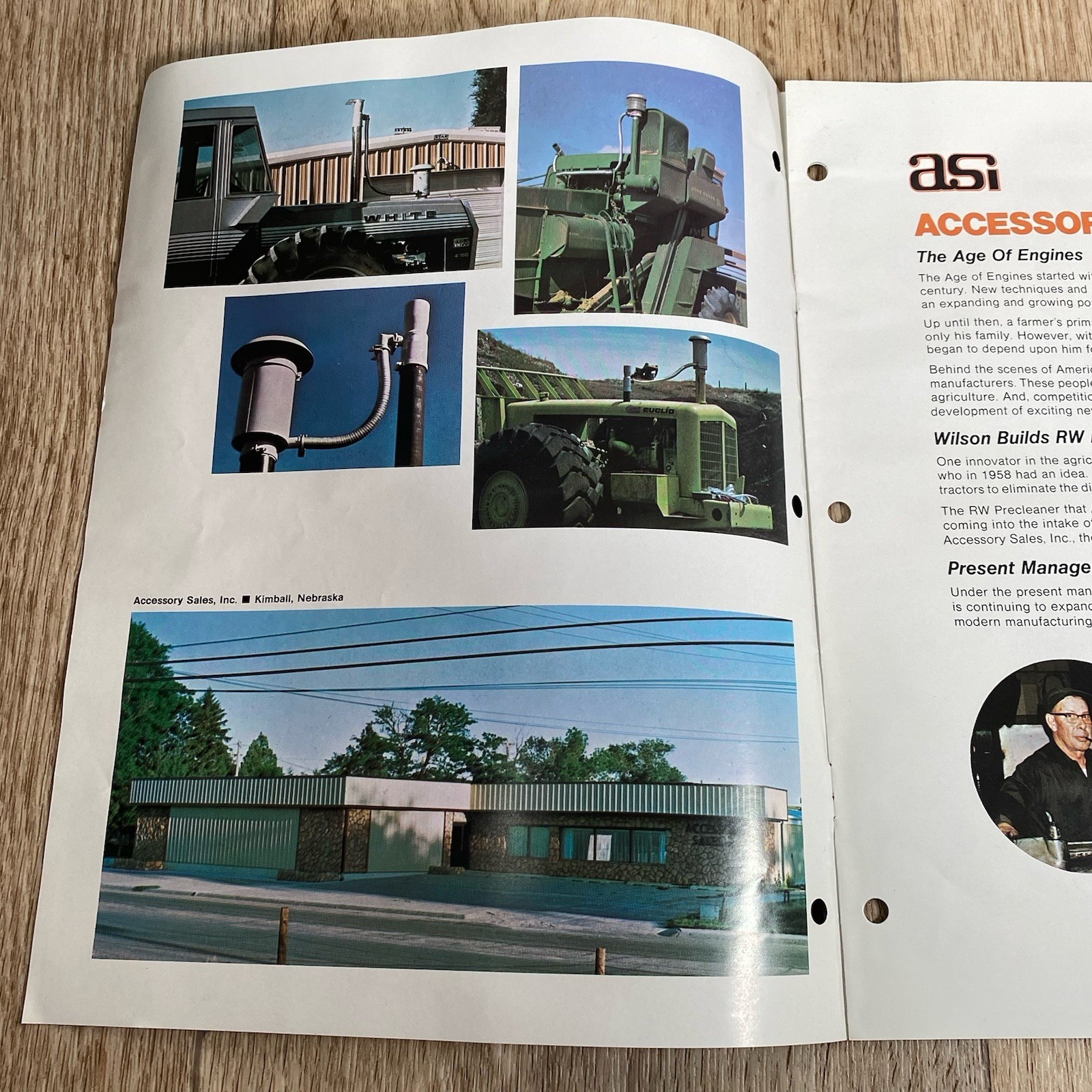 ASI The Age of Engines Sales Brochure Hetland Precleaner Sales East Grand Forks