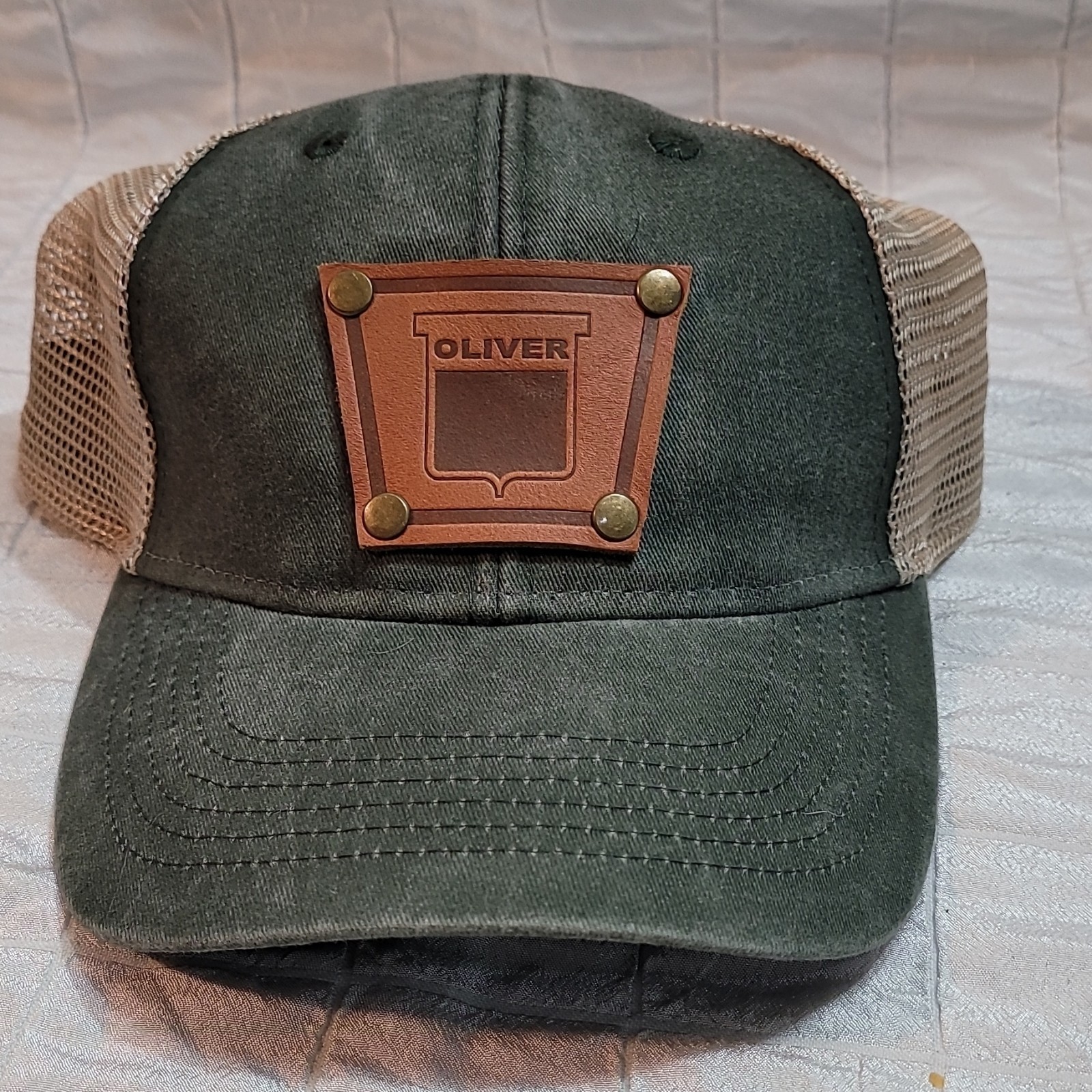 Oliver Green Mesh Trucker Hat Adjustable Agriculture Womens.