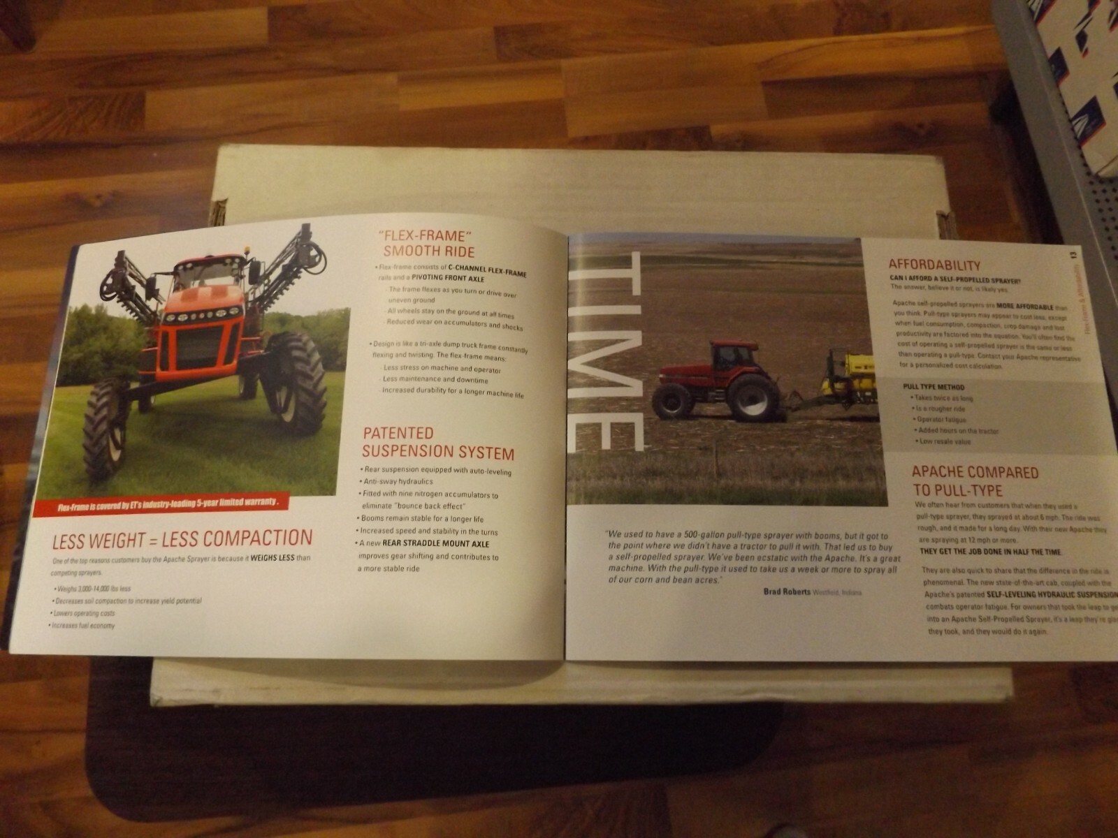 APACHE SPRAYER, 2017, 20 YEARS, RUN WITH US, ET 11.30.2016