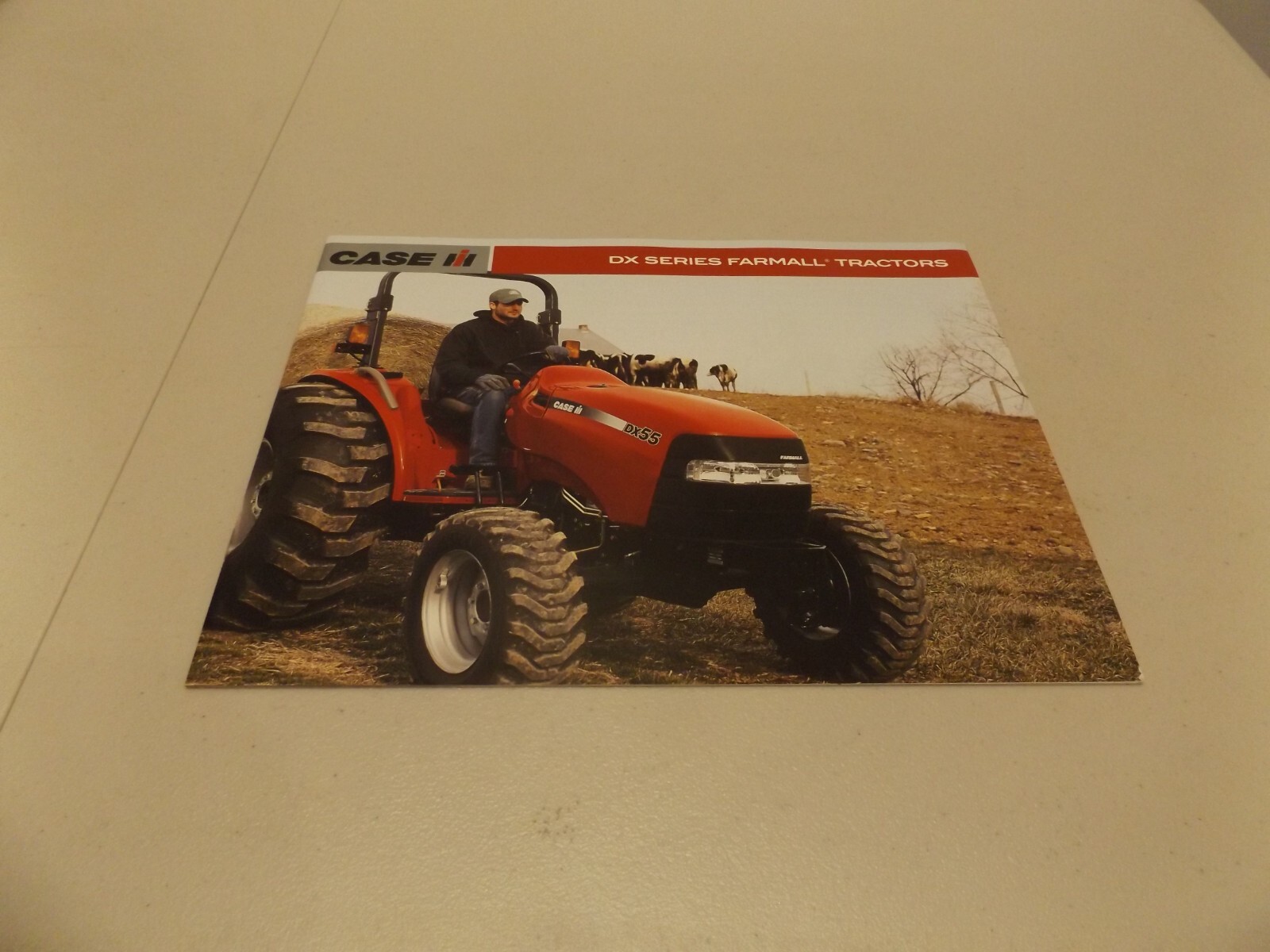 CASE-IH DX SERIES FARMALL TRACTORS, LIT # CIH2010711 2007,