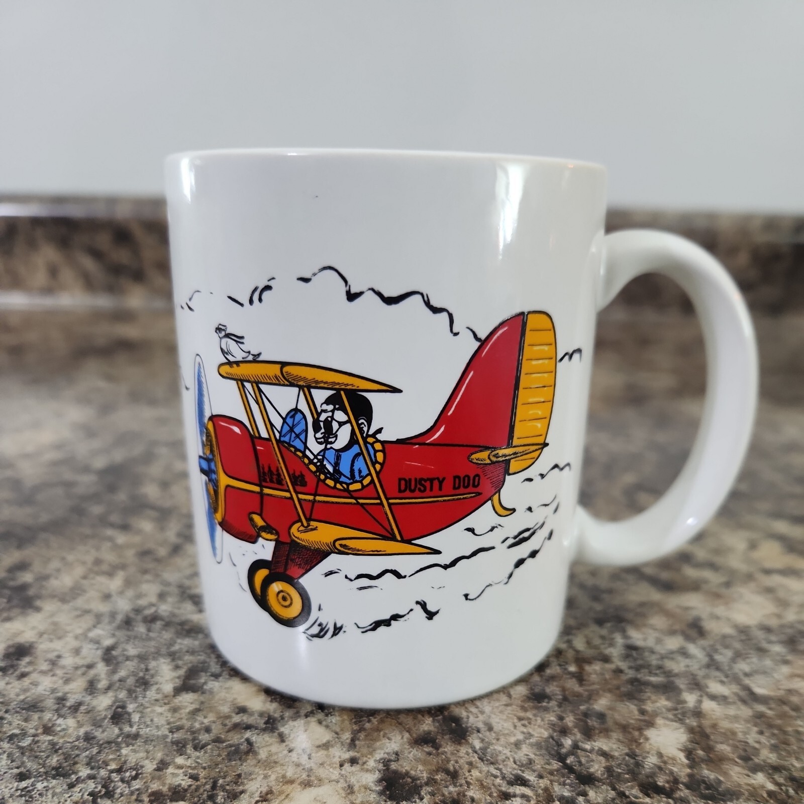 NAAA Agricultural Aviation 1991 Coffee Mug Cup Monsanto Crop Dusting Airplane