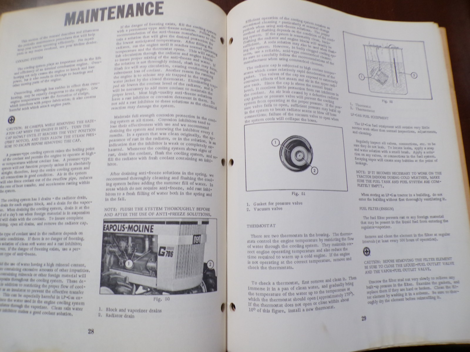 Minneapolis-Moline G-705, G-706 Tractors Operator&rsquo;s Manual
