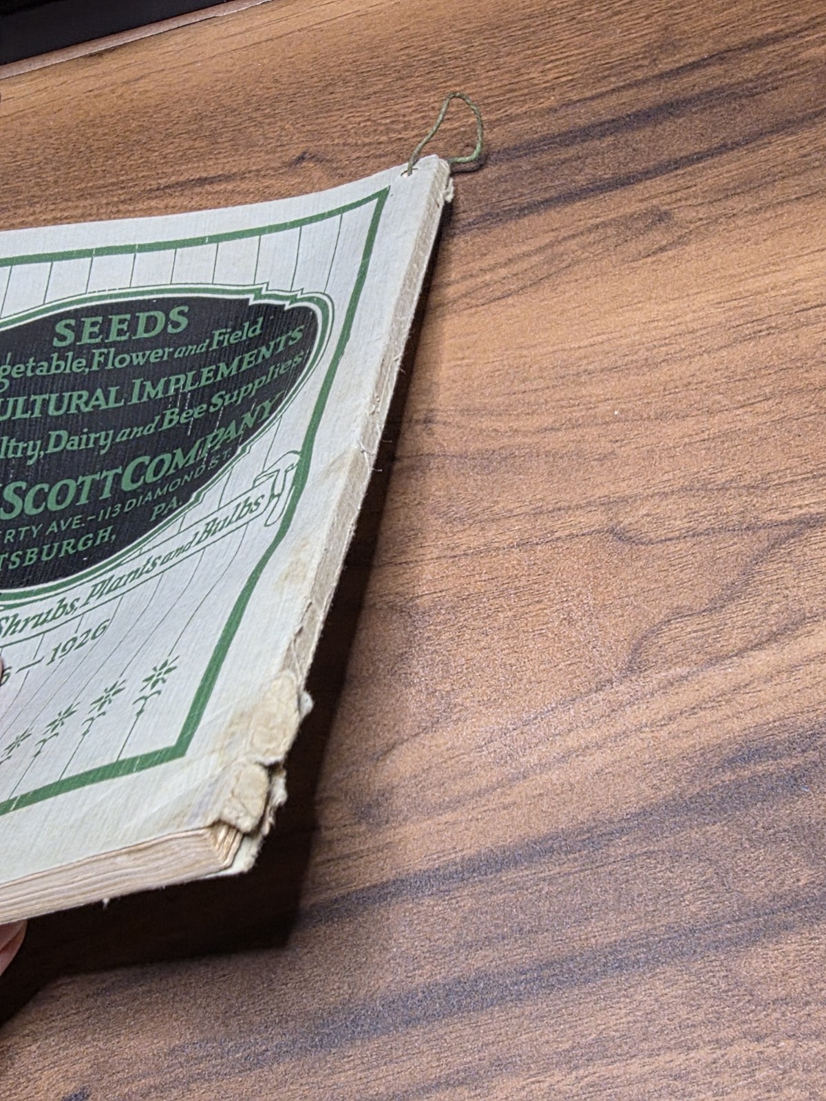 1926 Scott Co Catalog Farm Machinery Tools Plows Seeds Flowers Washer