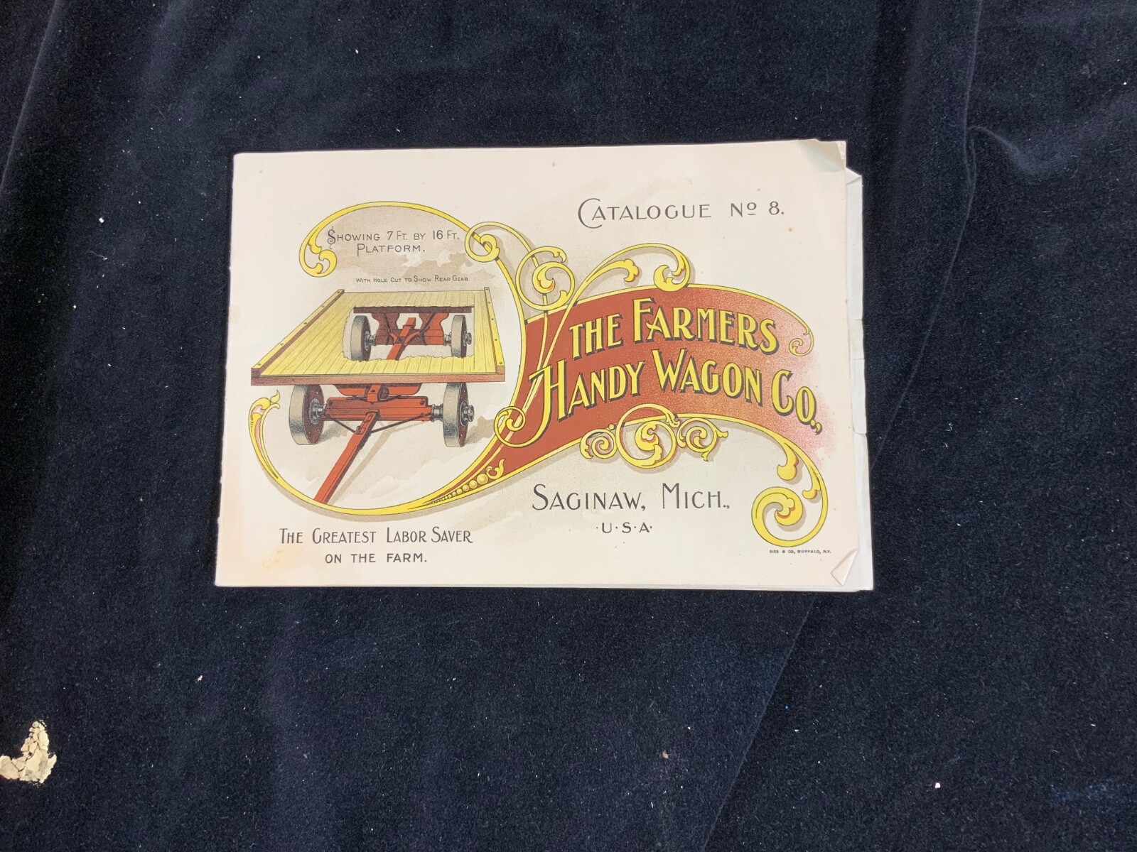 Antique Farmers Handy Wagon Company~1900~Saginaw Michigan~