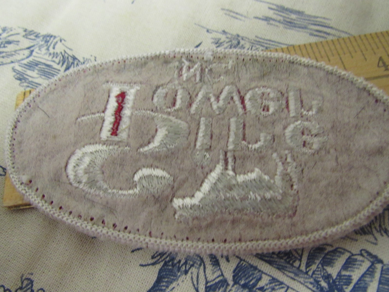 Vtg. « Sire Power Inc. » (Cattle Breeding) Employee Embroidered Patch