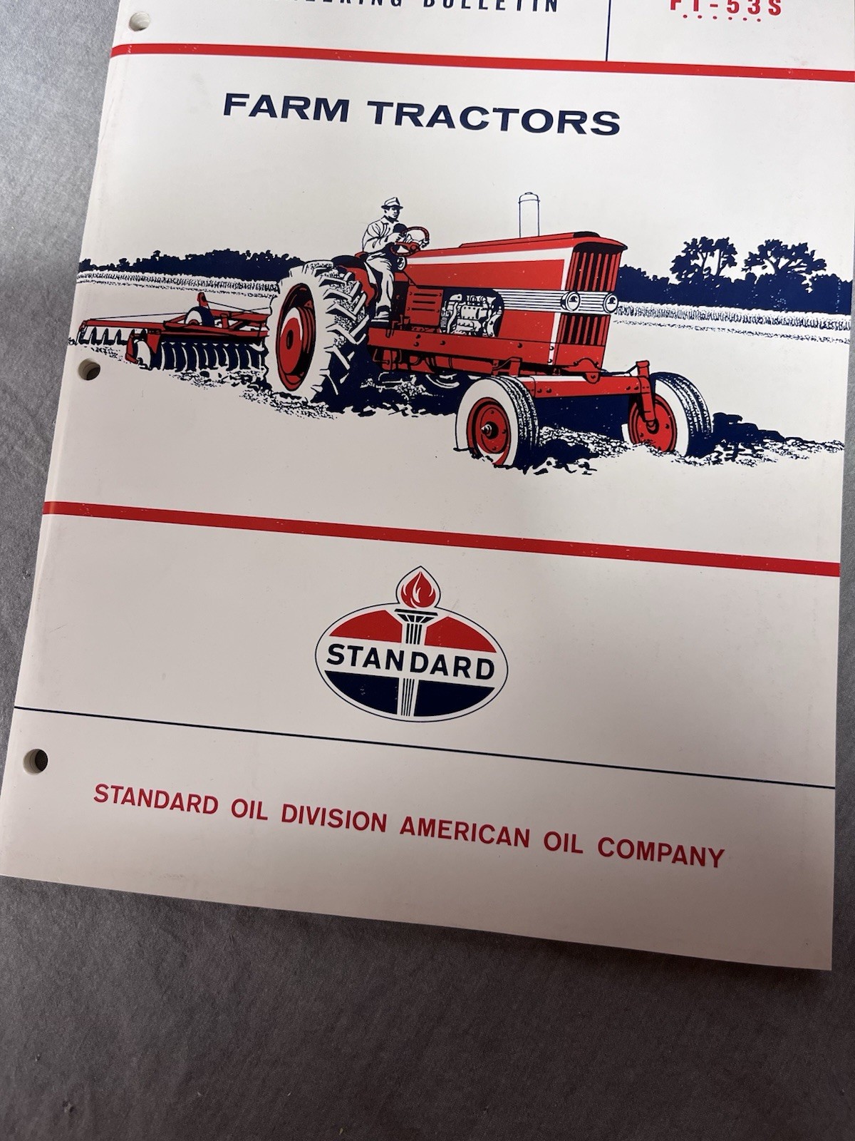 Vintage Standard Oil Division Engineering Bulletin – Farm Tractors