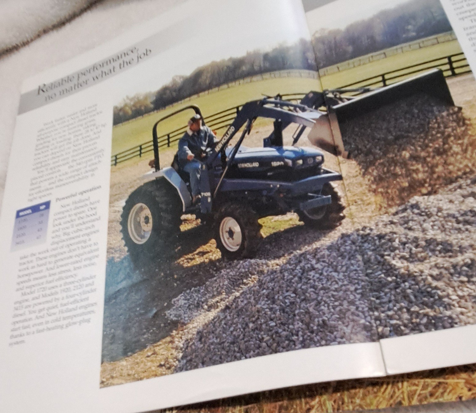 2 New Holland Tractor Brochures. 1998-1999. Compact Diesel, TN, TND, TNS