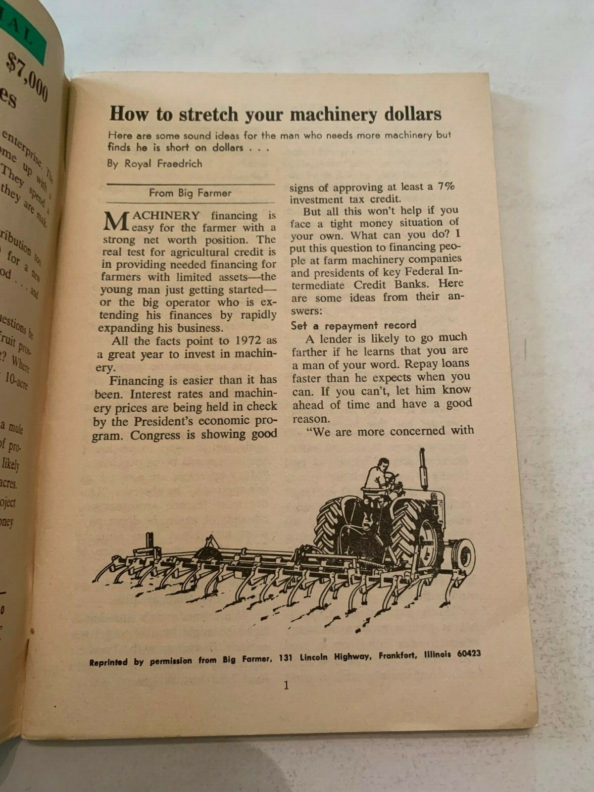 April 1972 Farmers Digest Magazine Volume 35 Number 10