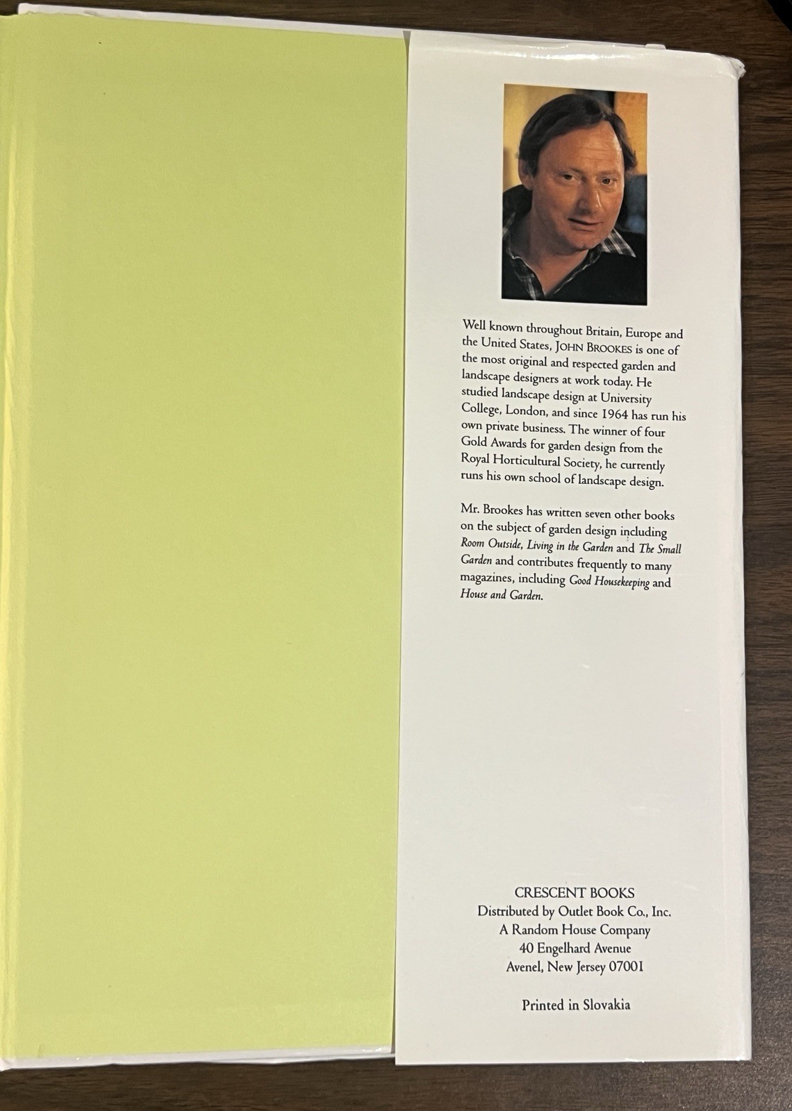 The Complete Gardner by John Brooks Hardcover Dust Jacket 1994 Edition