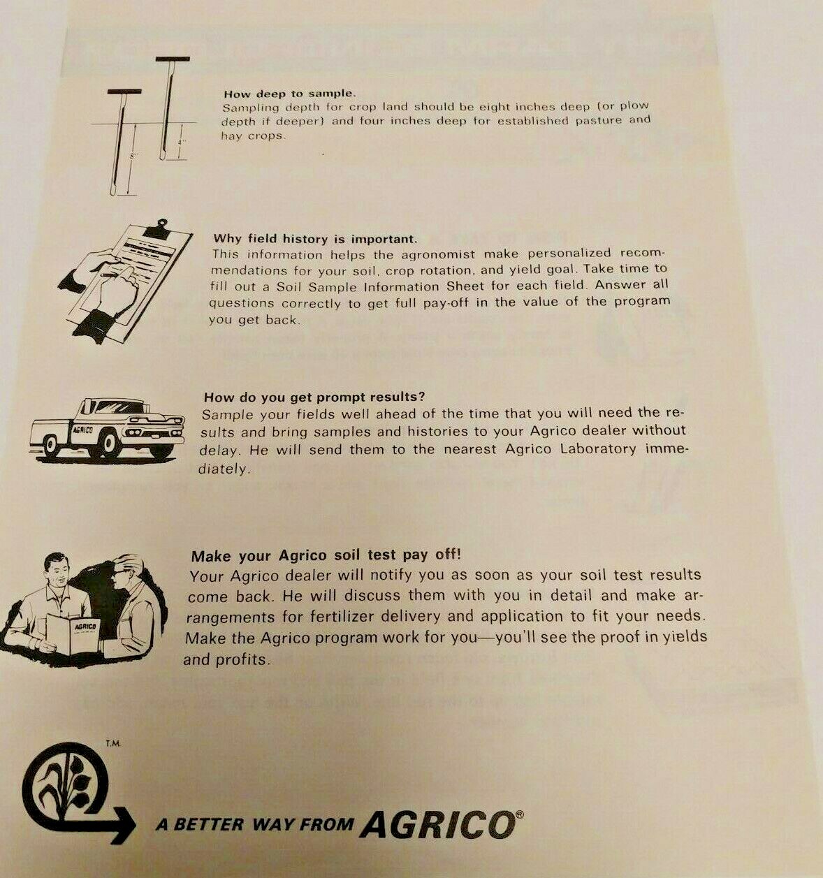 Agrico Critical Path Soil Analysis Indiana Sample Information Farming Vintage