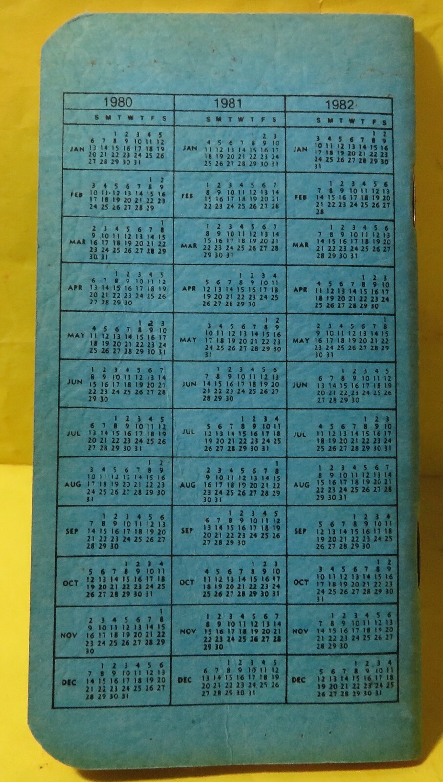 1980 STOCKMANS LIVESTOCK EXCHANGE Memo notebook Belleville Kansas