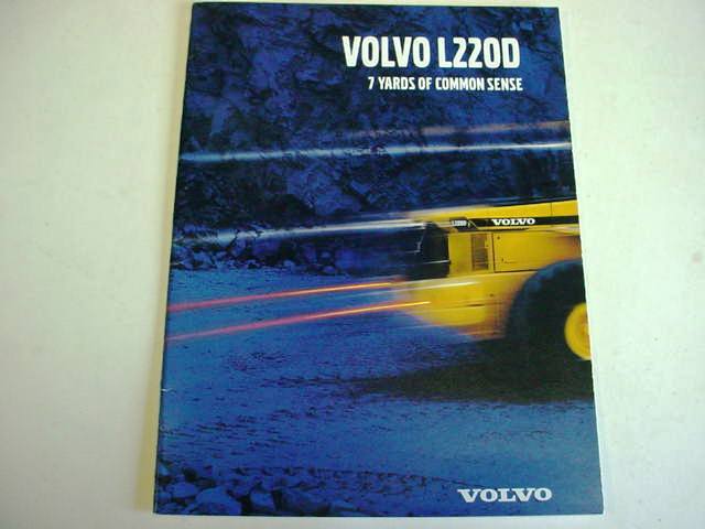 Volvo L220D Wheel Loader Brochure