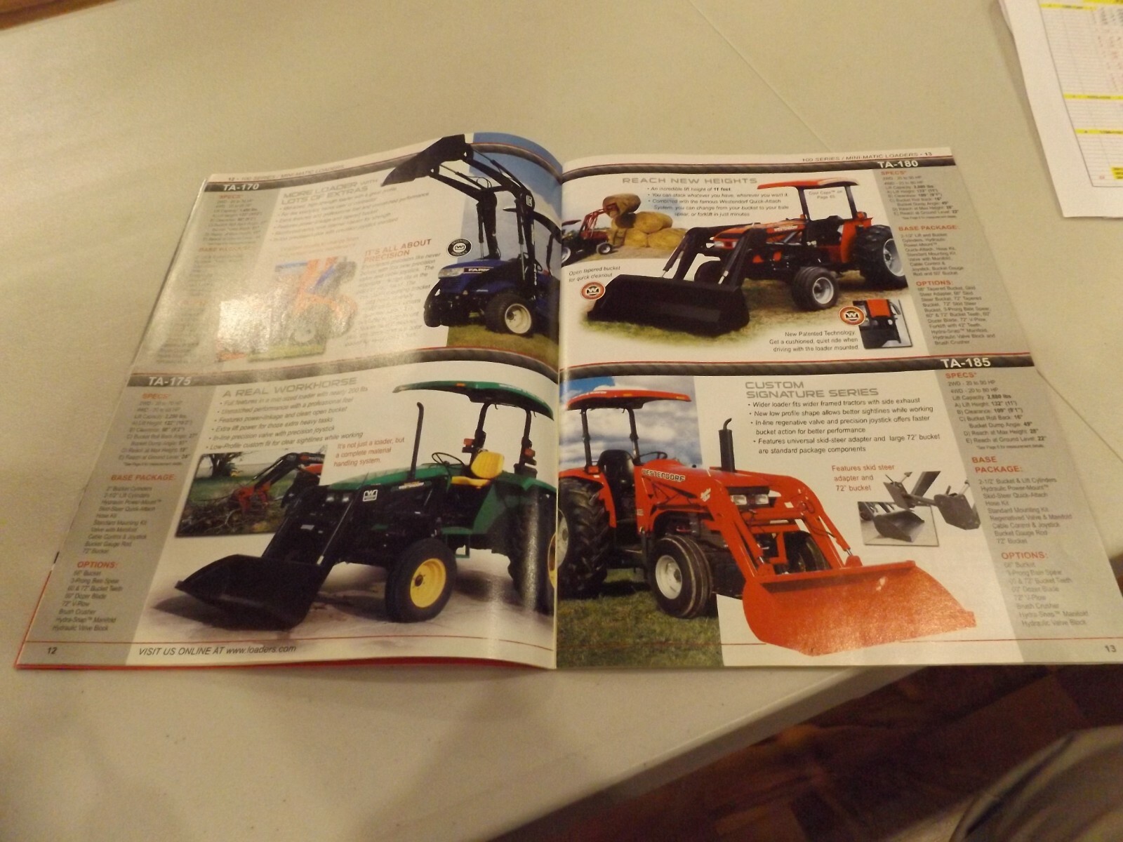 WESTENDORF « THE LOADER SPECIALISTS », LITERATURE #APG-010765M