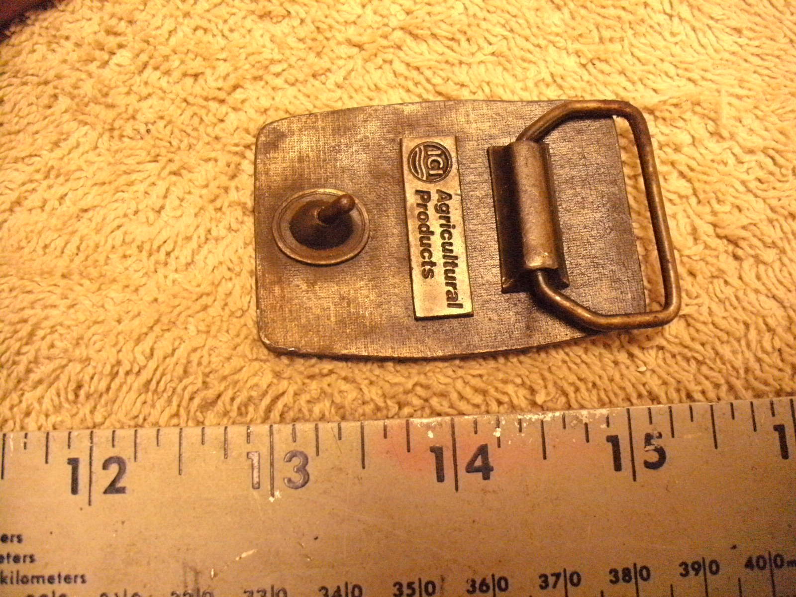 Karate Insecticide Brass Belt Buckle, For Cotton Plants, ICI Agriculture Product