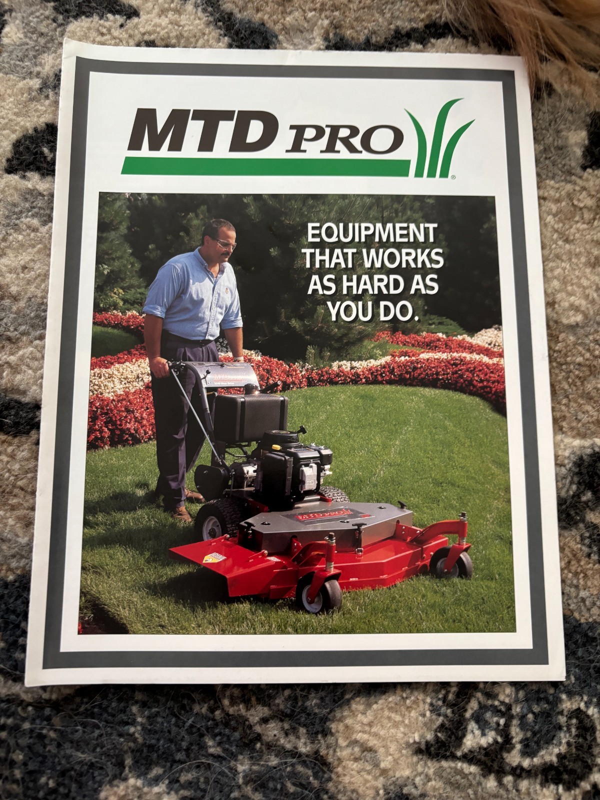MTD Pro Landscape Maintenance Products For 1997 Brochure FCCA25