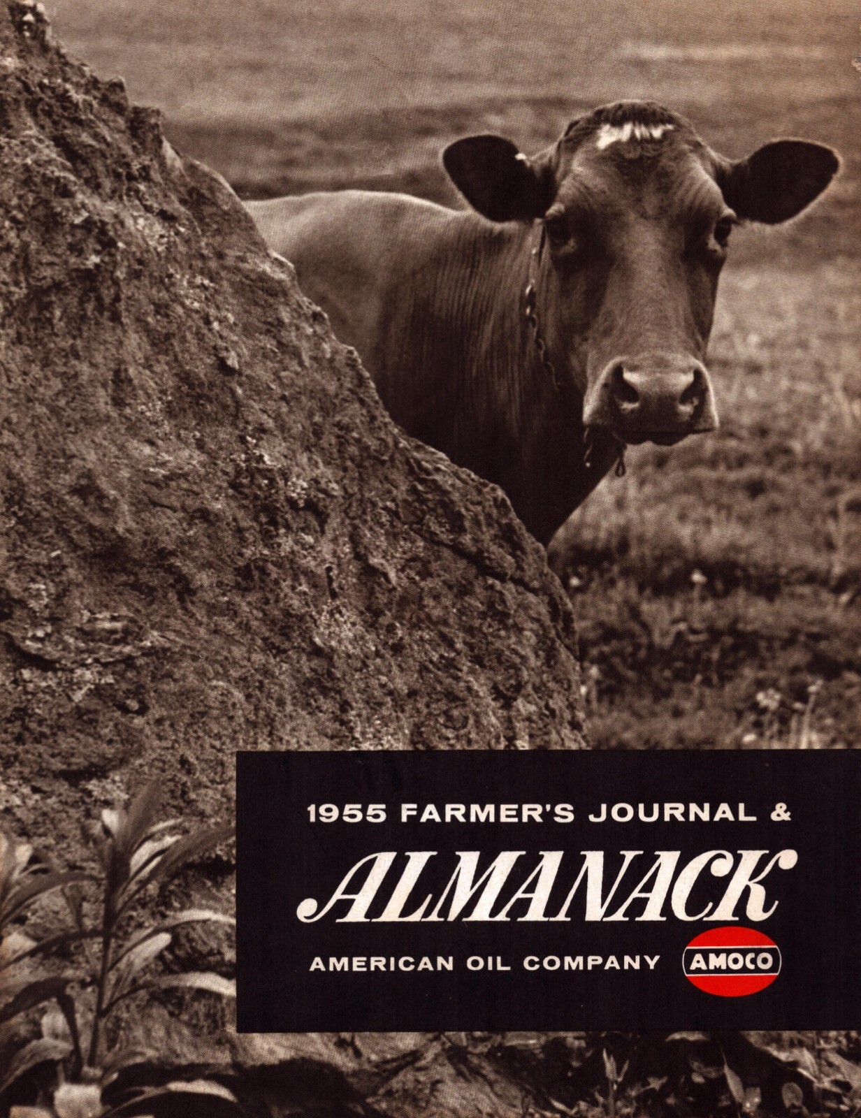 1955 Farmer&rsquo;s Journal & Almanack Amoco American Oil Company