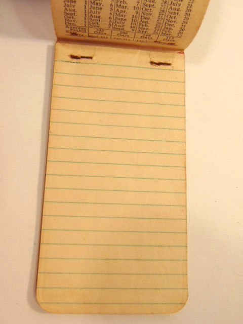 old Baugh&rsquo;s Premium Plant Food & Soil Builder Fertilizer advertising notebook