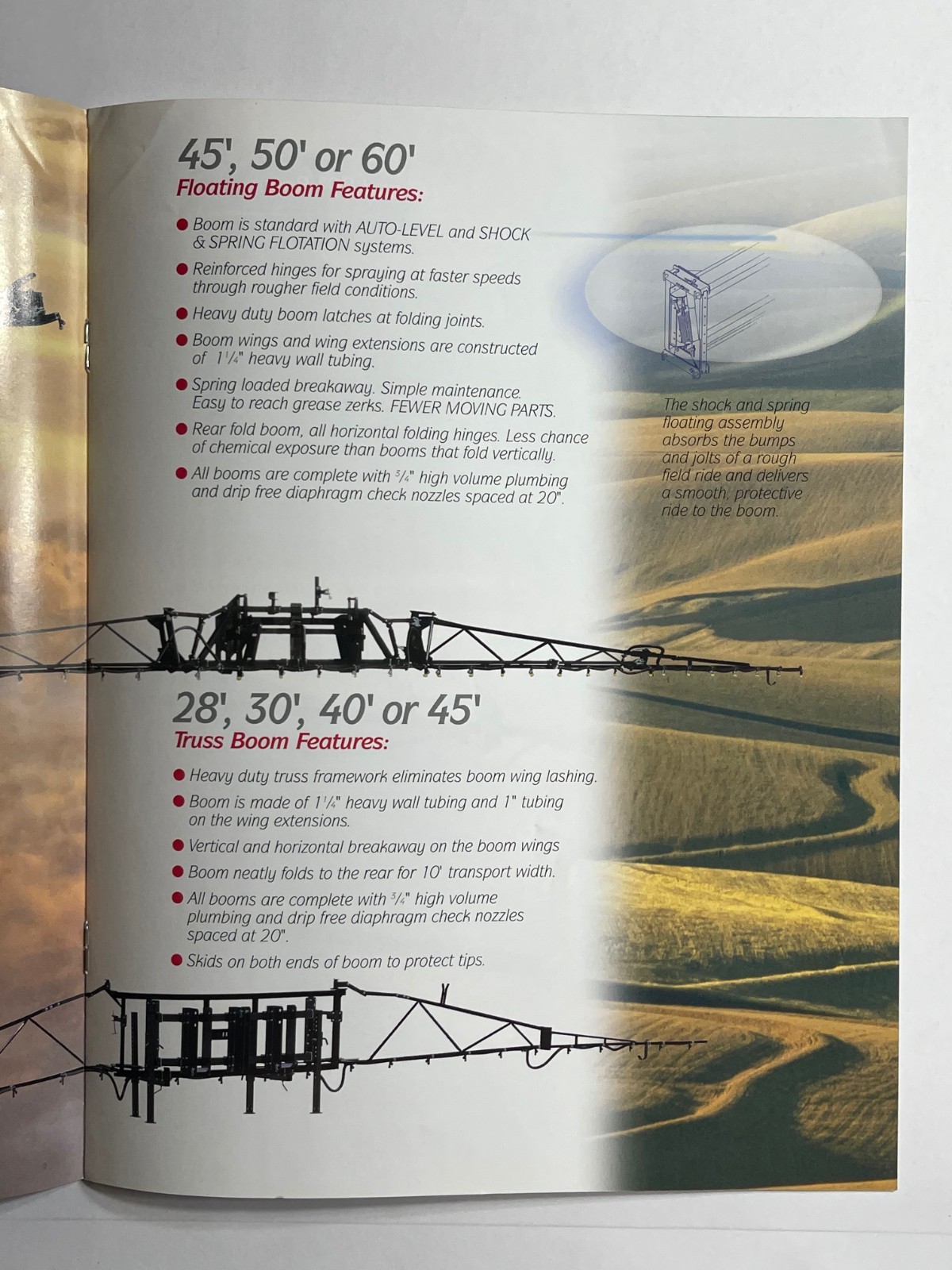 Demco Spray Booms – Sales Brochure *Showroom Sales Booklet* (2009)