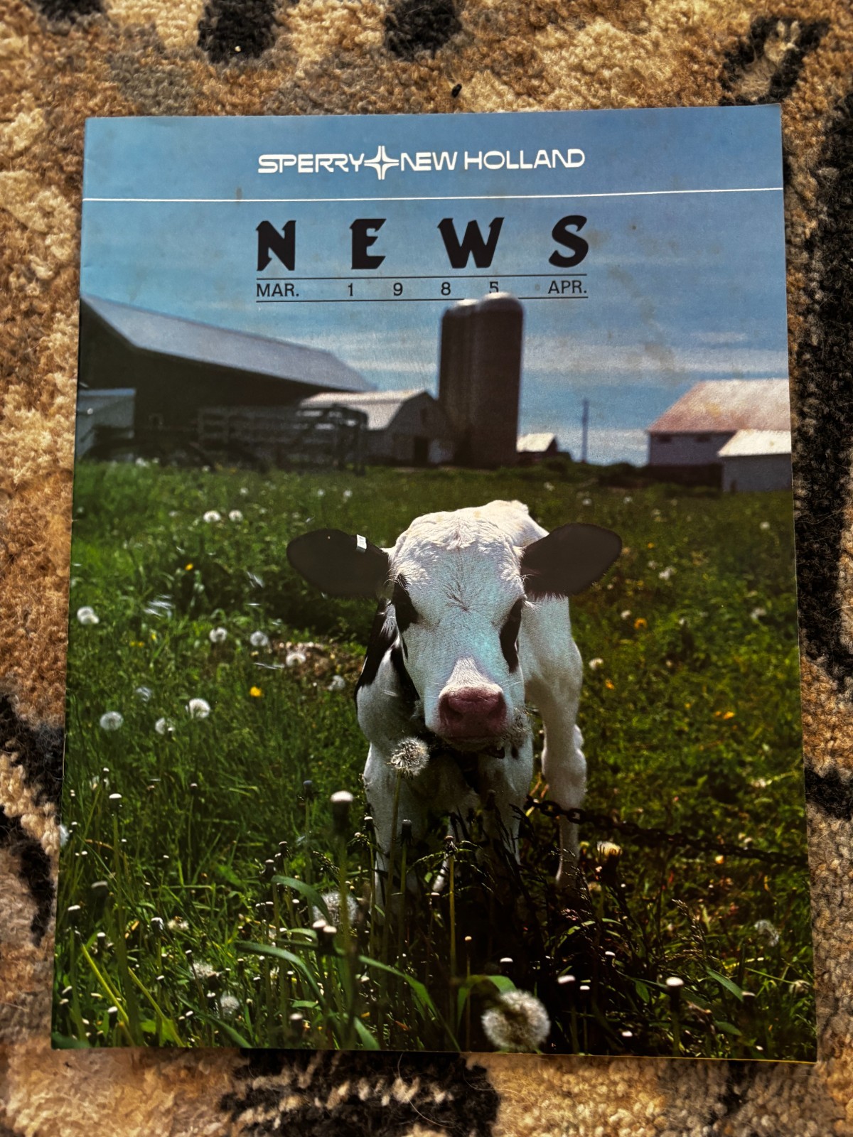 Ford New Holland News Mar/Apr 1985 Brochure DCPA26