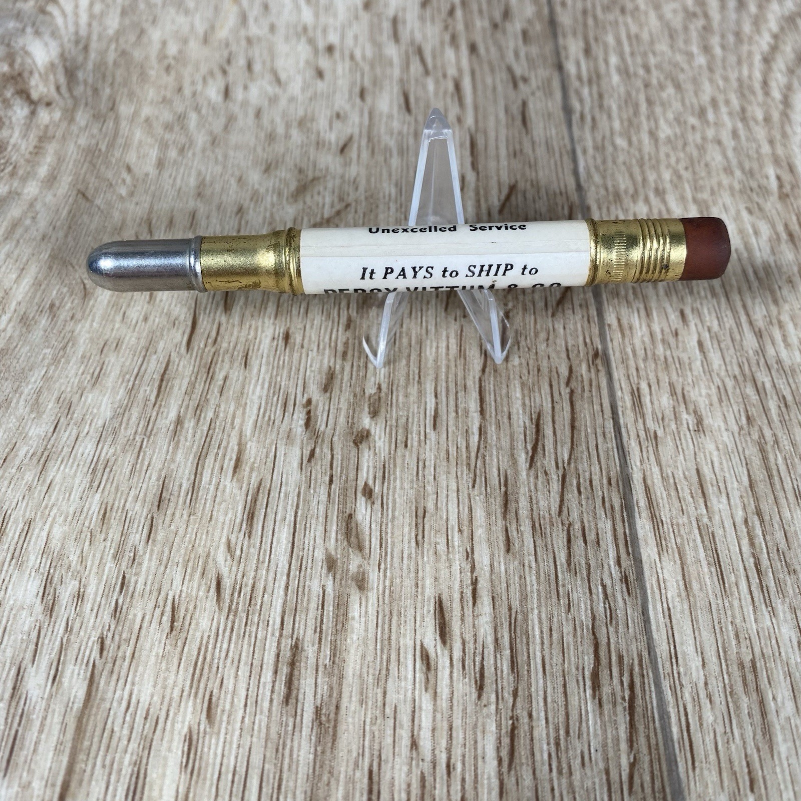 Vintage Percy Vittum & Co. Bullet Pencil South St. Paul, Minn.