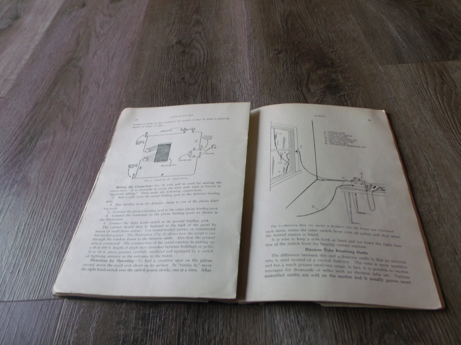 VINTAGE 1923 FARM ECONOMY SUPPLEMENT BOOKLET