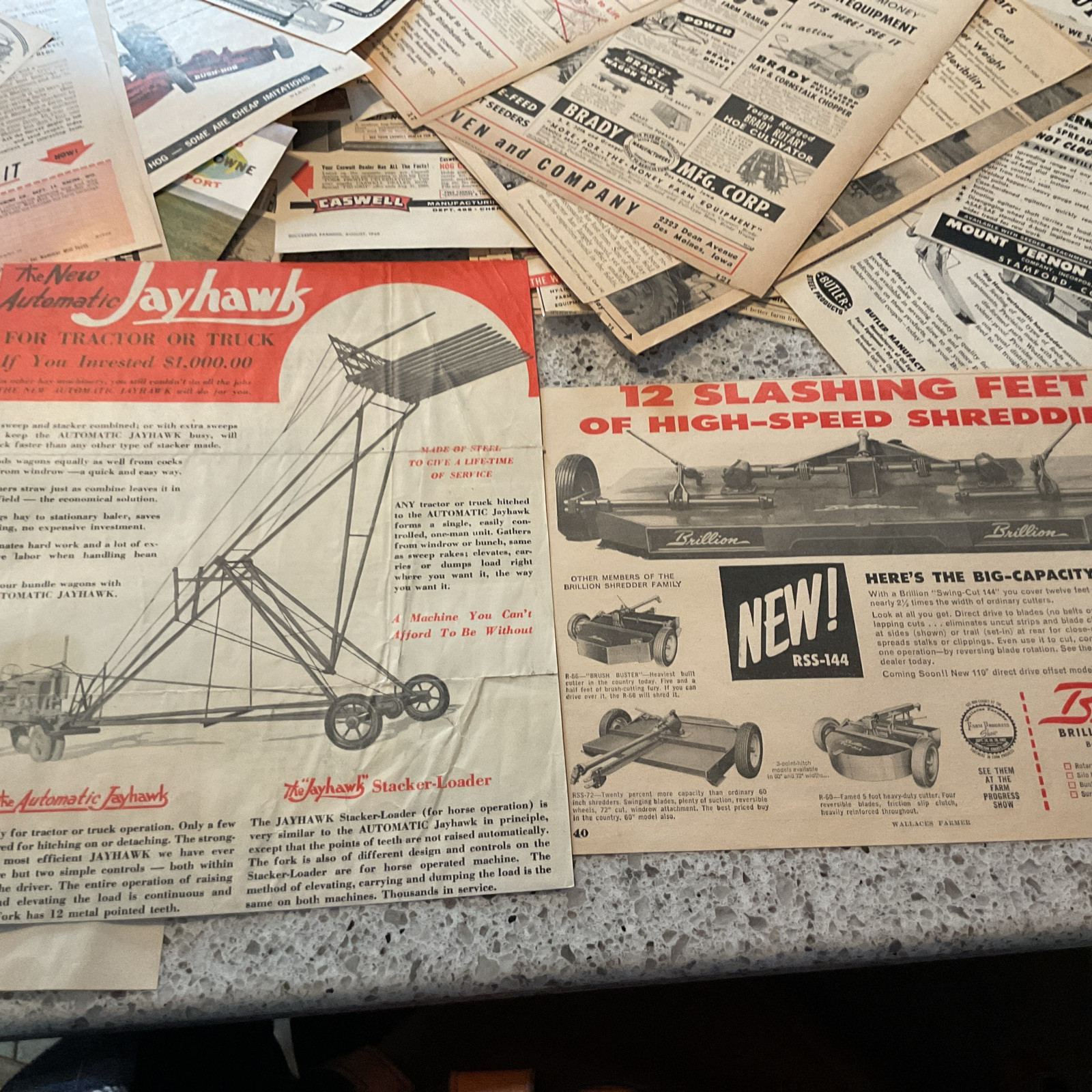150+ Farming Agricultural Farm Related Print Ads 1920-70’s Vintage