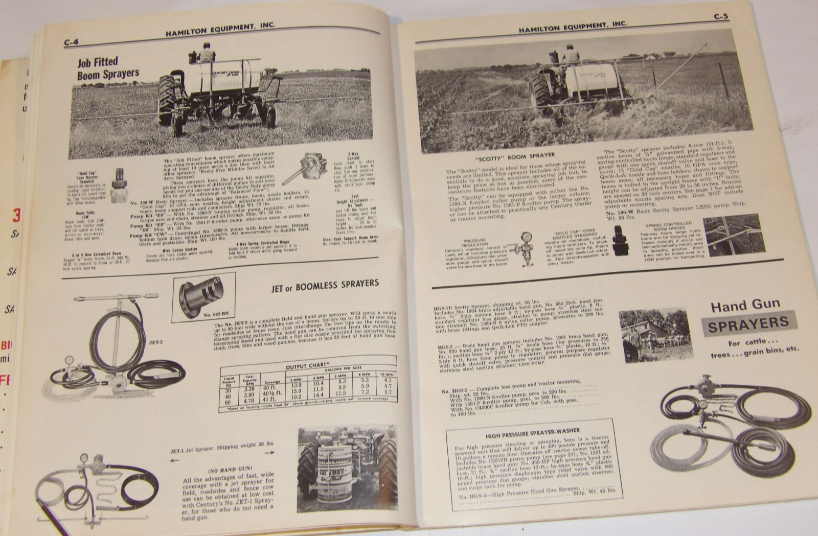 VINTAGE 1968 FARM IMPLEMENT CATALOG~MOWERS/FERTILIZERS/SPRAYERS/TILLERS/SPREADER