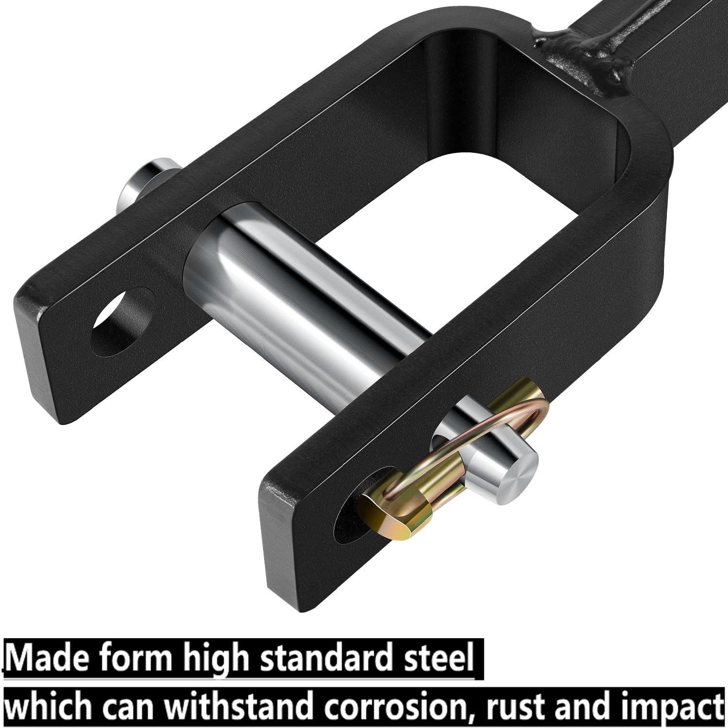 Versatile Quick Hitch Adapter with Adapter Sleeve Used to Adjust Top Link Bra…