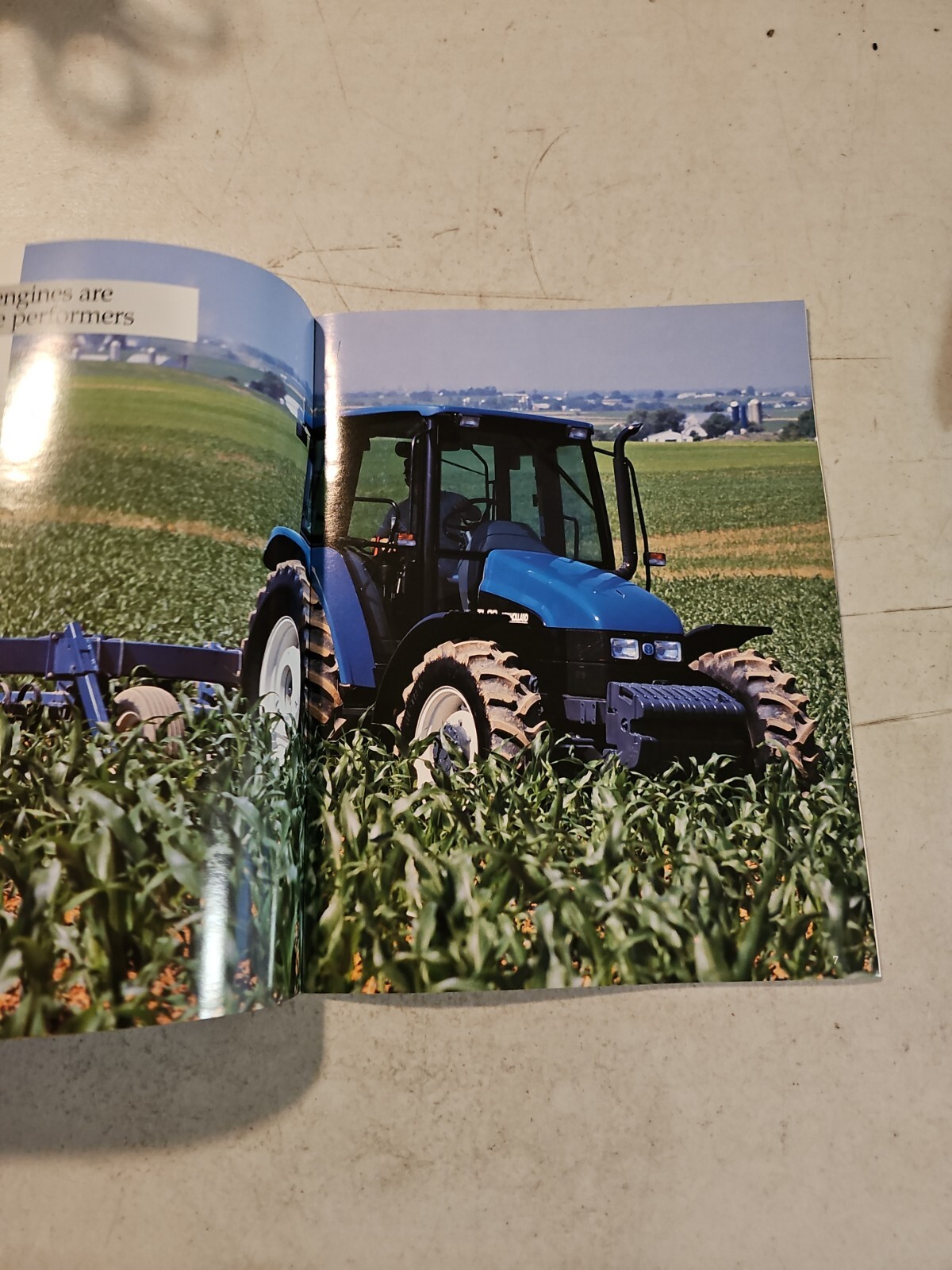 New Holland TL Series 56 to 82 HP Tractors Sales Brochure 1999