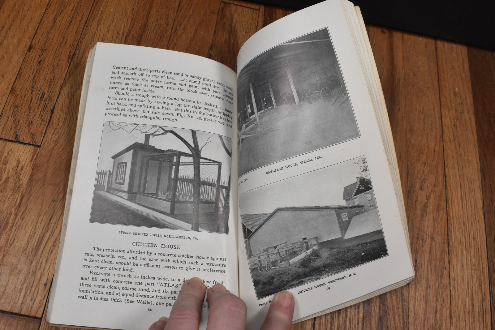 Vintage Atlas Portland Cement Co Concrete Construction Home & Farm Book 1905