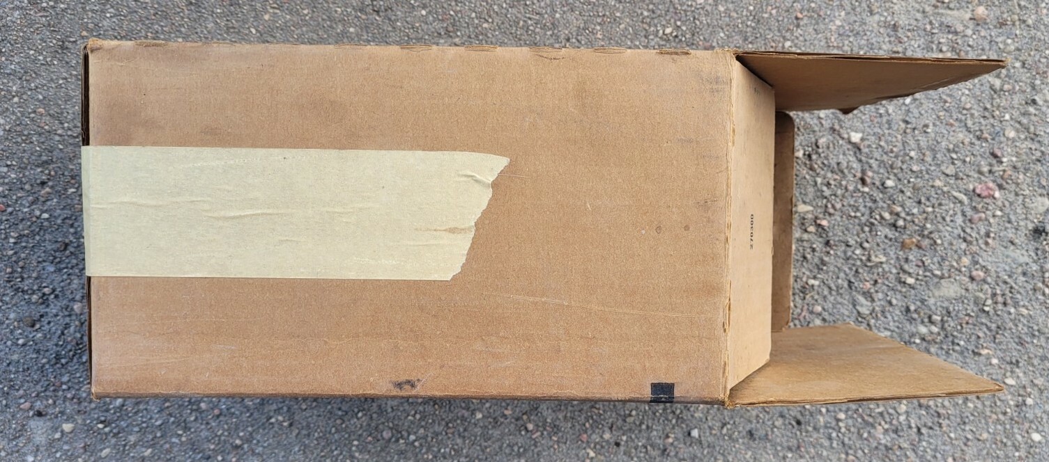 Vintage 1960s Briggs and Stratton Shipping Advertising Cardboard Box