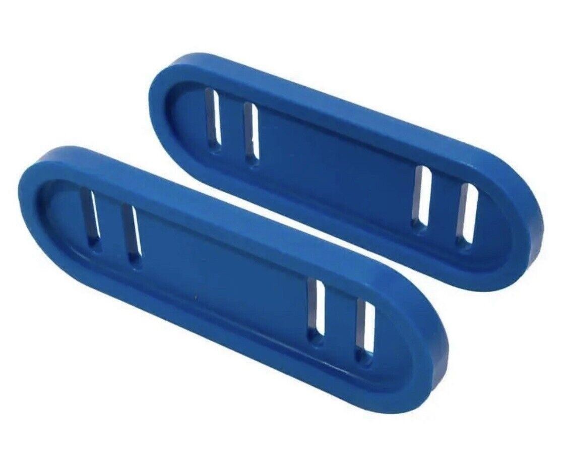 Cub Cadet Poly Skid Shoes Blue 2X 2-Stage/3X 3-Stage Snow Blowers Non-Abrasive