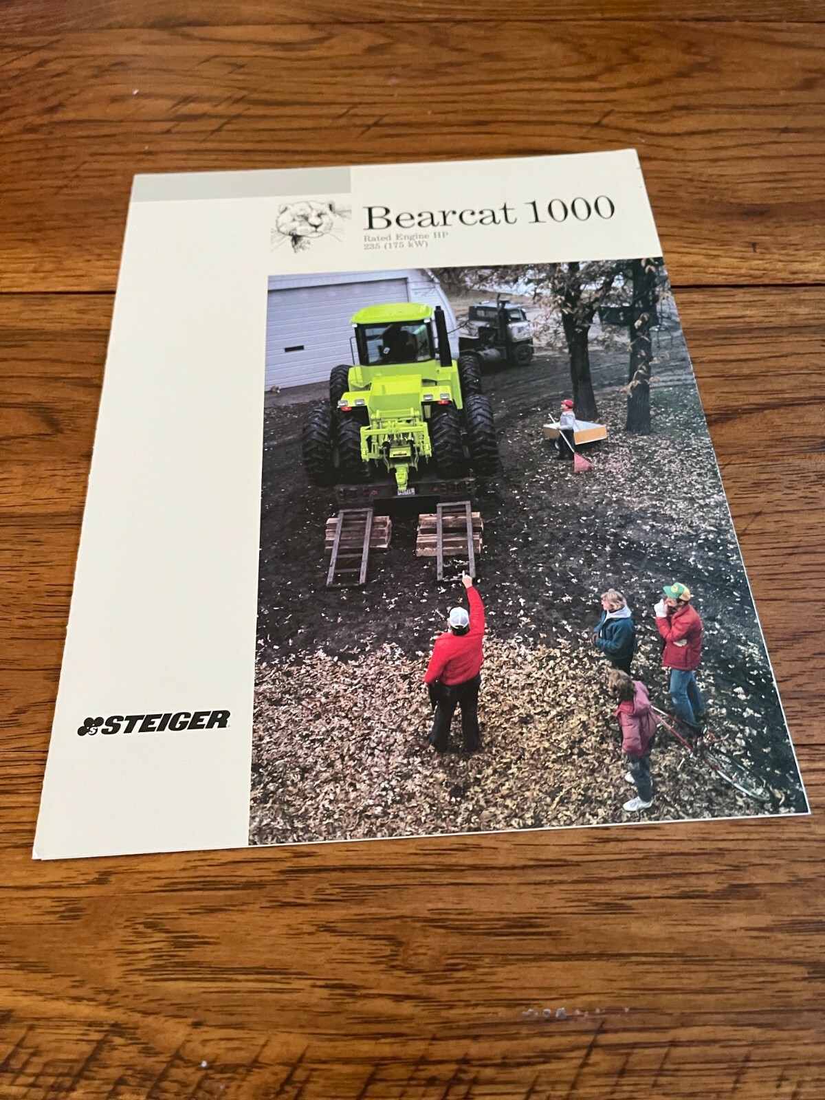 Steiger Bearcat 1000 Tractor Brochure FCCA